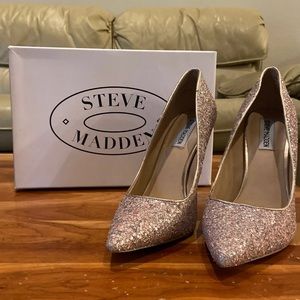 Steve Madden Glitter Multi Heels